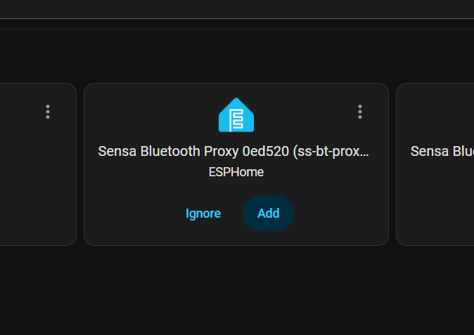 Bluetooth Proxy web interface